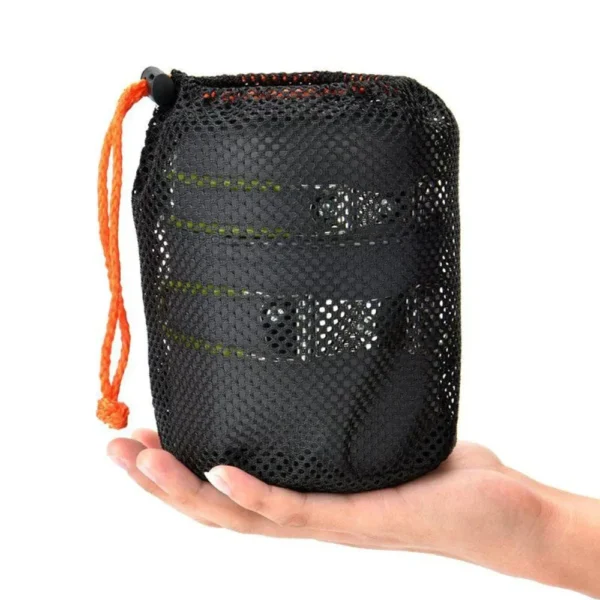 LISM Portable Camping Pots Cookware Set – Lightweight and Durable Cooking Gear for Outdoor Adventures - Image 6