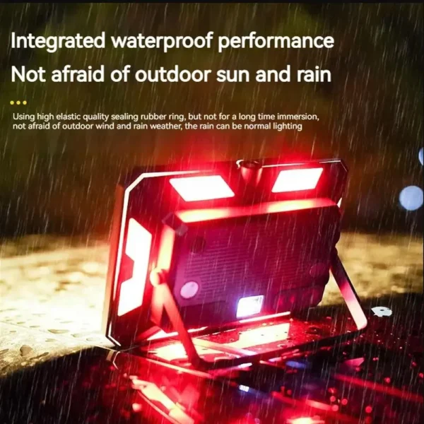 Portable LED Camping Tent Light – Rechargeable, High-Power Waterproof Lamp with Hanging Design - Image 5