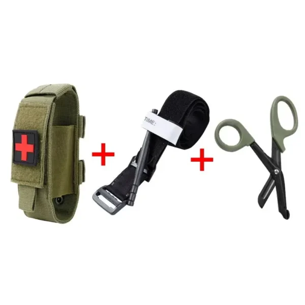 Outdoor Camping Exploration Military Tourniquet Outdoor Survival Tactical Combat Tourniquets Spinning Medical Emergency Belt - Image 3