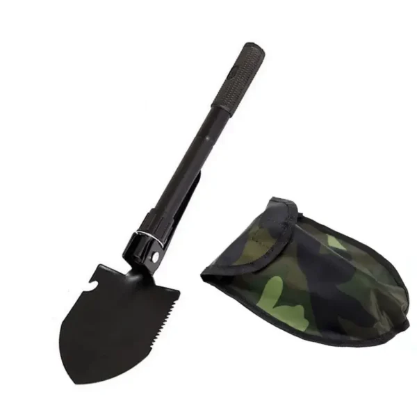 Multifunctional Folding Military Shovel – Compact Alloy Steel Shovel and Pickaxe for Camping and Outdoor Use - Image 6