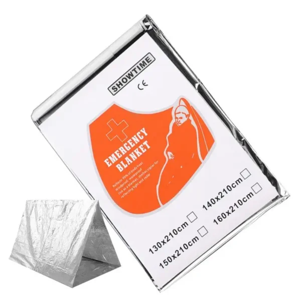 Emergency Thermal Survival Blanket – Waterproof, Aluminum Foil Space Blanket for Camping, Rescue & Outdoor Adventures - Image 5
