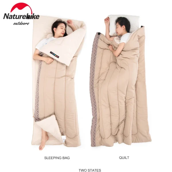 Naturehike Ultralight Camping Sleeping Bag - Perfect for Spring, Summer, and Fall - Image 5