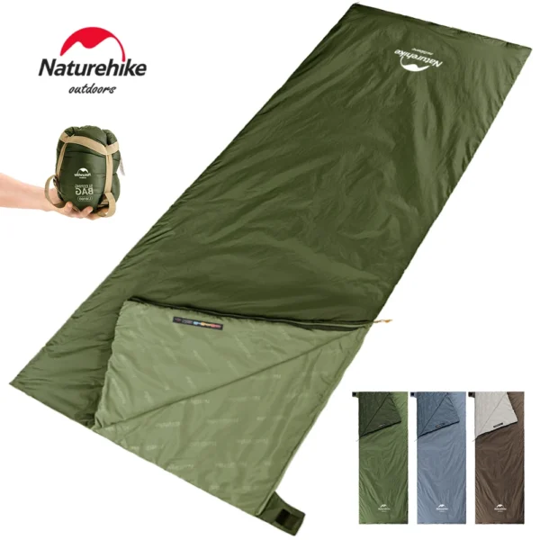 LW180 Ultralight Cotton Sleeping Bag – Spring & Autumn 3-Season Outdoor Hiking Camping Sleeping Bag - Image 2