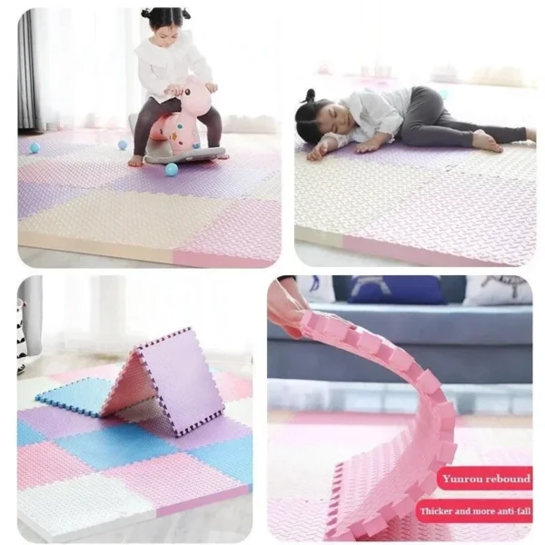 8-16pcs Baby Puzzle Foam Play Mat – Educational, Soft, Anti-Slip EVA Carpet for Kids (30x30x1cm) - Image 3