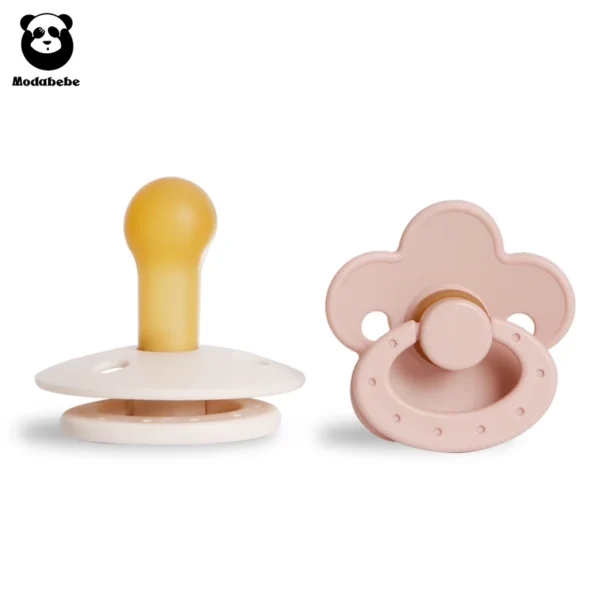 Keep your baby soothed and safe with Modabebe 2PCS Silicone Baby Pacifier. Made from food-grade silicone, designed for comfort and hygiene.