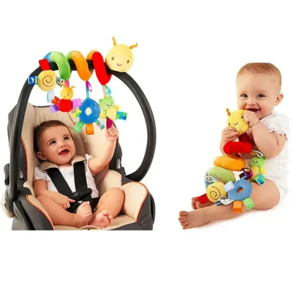 Entertain your baby with this musical spiral crib & stroller toy. Soft, interactive, and travel-friendly, it’s perfect for boys and girls of all ages.