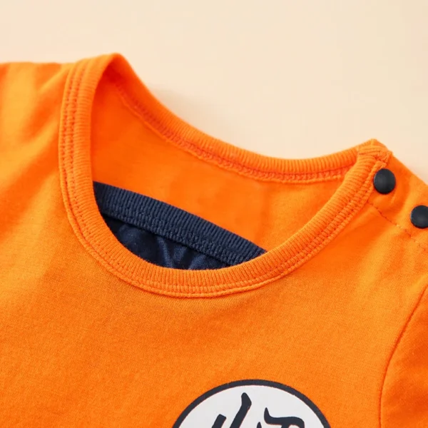 Anime-Inspired Baby Jumpsuit – Cotton Short Sleeve Romper for 0-18 Months - Image 3