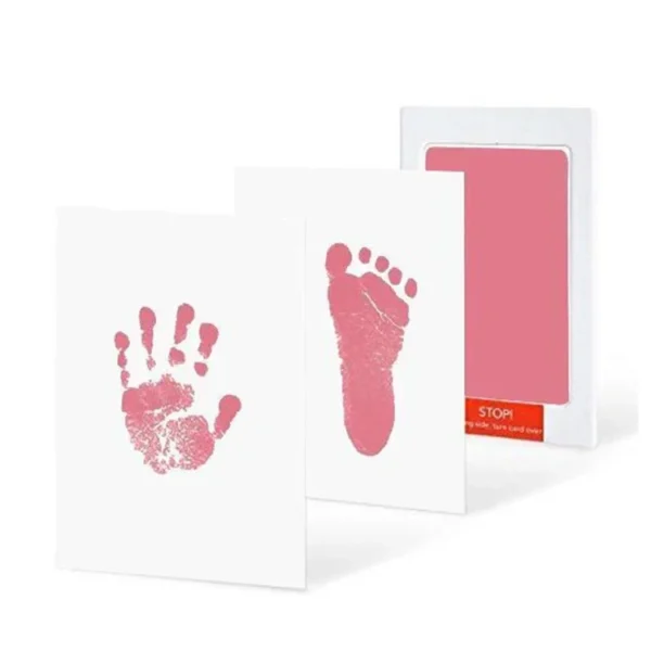 Inkless Baby Hand and Footprint Kit - Safe and Non-Toxic Keepsake for Newborns and Pets - Image 4