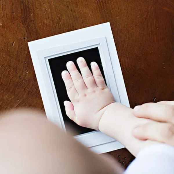 Inkless Baby Hand and Footprint Kit - Safe and Non-Toxic Keepsake for Newborns and Pets - Image 5