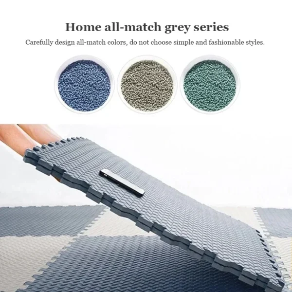 8-16pcs Baby Puzzle Foam Play Mat – Educational, Soft, Anti-Slip EVA Carpet for Kids (30x30x1cm) - Image 5