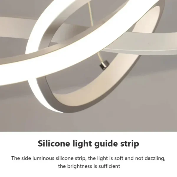 Nordic LED Pendant Lamp – Modern Ceiling Light for Dining Room, Bedroom, and Living Room - Image 6