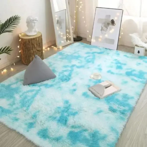 VIKAMA Silk Wool Rug – Anti-Slip Large Bedroom Carpet, Prayer & Living Room Rug for Home Décor - Image 6