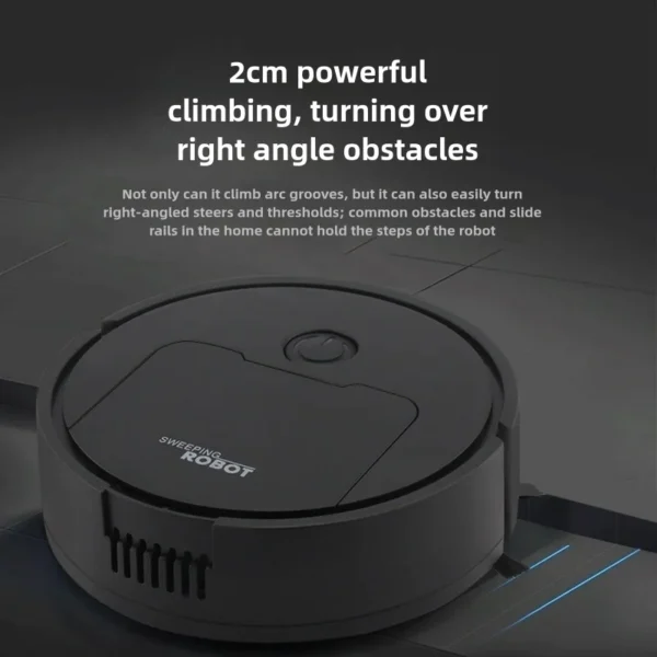 Fully Automatic Sweeping Robot – Smart Vacuum Mop 3-in-1 Suction and Mopping Household Cleaning Machine - Image 3