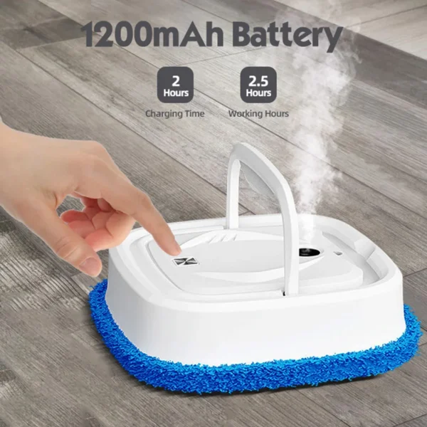 Home Smart Cleaning Robot Vacuum and Self-Charging Mop Combo – Pet Hair, USB Charging Port, Rotary Scrubbing, Wet & Dry Cloths - Image 5