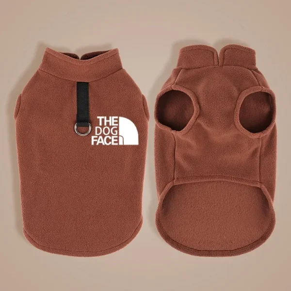 Warm Fleece Dog Sweater Coat – Autumn/Winter Vest for Small Dogs & Cats - Image 2