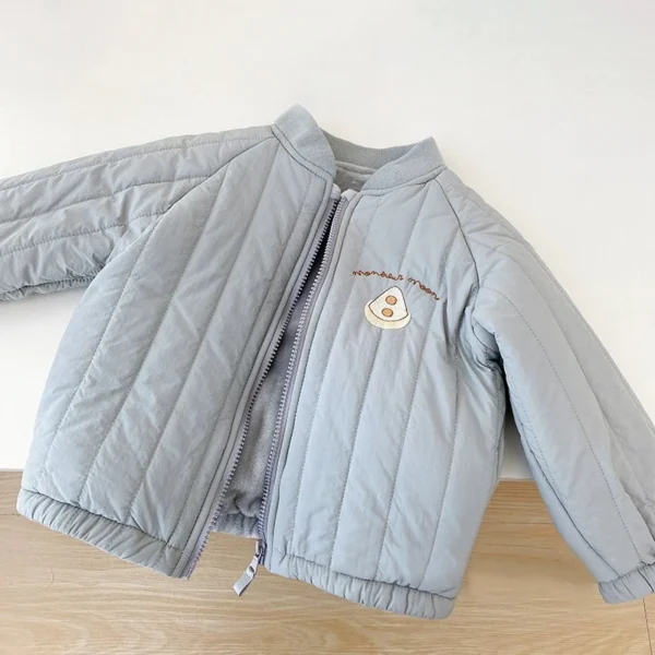 Toddler Fleece Cotton Jackets – Winter Embroidered Kids Coats for Boys and Girls - Image 6