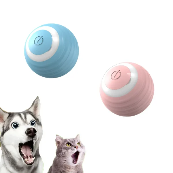 Smart Interactive Cat Toy – Automatic Rolling Ball with Intelligent Mode & Rechargeable Battery - Image 6