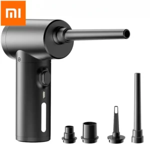 Experience powerful and eco-friendly cleaning with the Xiaomi Wireless Air Duster. With a 50000 RPM motor, 6000mAh rechargeable battery, and cordless design, it’s perfect for computers, cameras, and more.