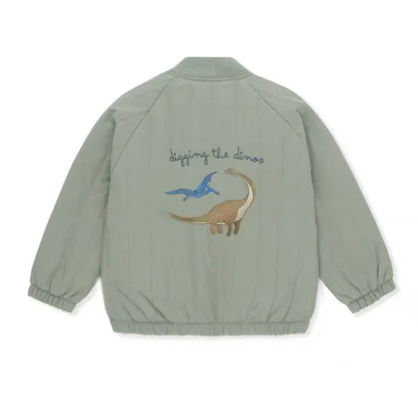 Toddler Fleece Cotton Jackets – Winter Embroidered Kids Coats for Boys and Girls - Image 3