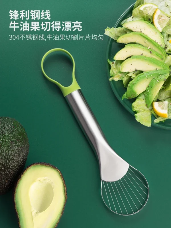 Stainless Steel Avocado Knife – Multifunctional Fruit Cutter for Kitchen - Image 5
