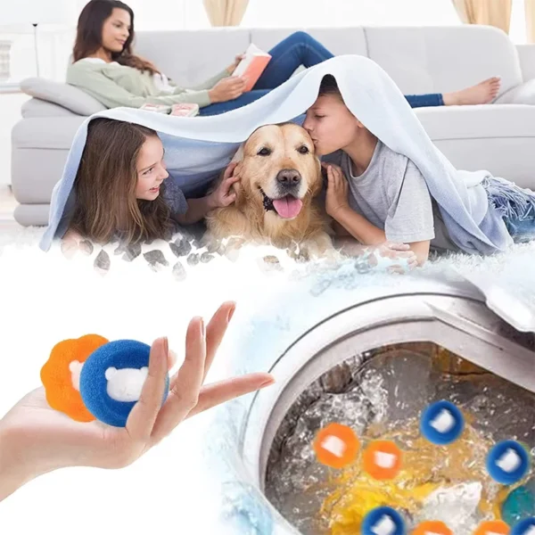 Reusable Laundry Cleaning Ball – Pet Hair Remover for Clothes and Lint Catcher - Image 2