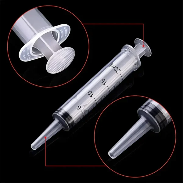 Disposable Plastic Syringes Without Needle – Food-Grade Measuring Tools for Pets, Labs, and Kitchen Use - Image 2