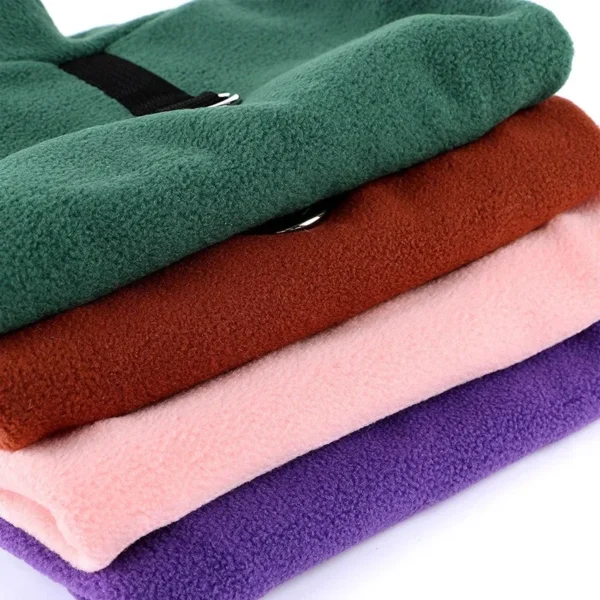 Warm Fleece Dog Sweater Coat – Autumn/Winter Vest for Small Dogs & Cats - Image 3