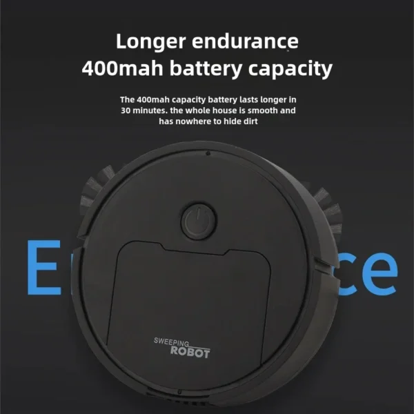 Fully Automatic Sweeping Robot – Smart Vacuum Mop 3-in-1 Suction and Mopping Household Cleaning Machine - Image 2