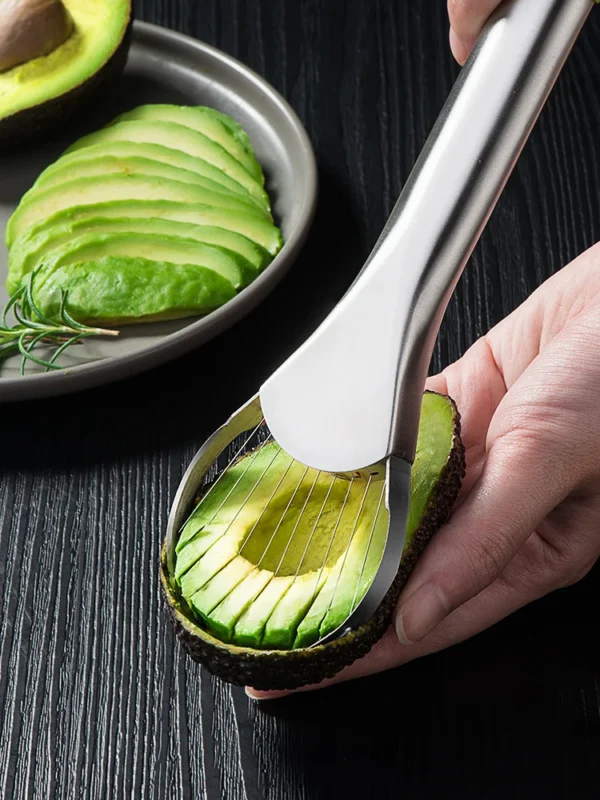Stainless Steel Avocado Knife – Multifunctional Fruit Cutter for Kitchen - Image 2