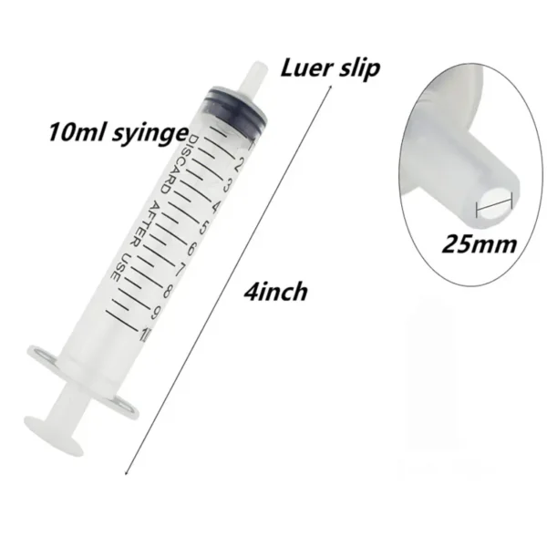 Disposable Plastic Syringes Without Needle – Food-Grade Measuring Tools for Pets, Labs, and Kitchen Use - Image 6