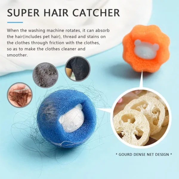 Reusable Laundry Cleaning Ball – Pet Hair Remover for Clothes and Lint Catcher - Image 4