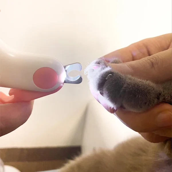 LED Light Pet Nail Clipper – Professional Grooming Tool for Dogs & Cats - Image 3