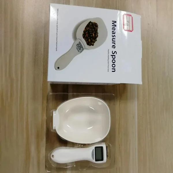 Pet Food Measuring Spoon Scale – Digital Kitchen Spoon for Accurate Pet Feeding - Image 4