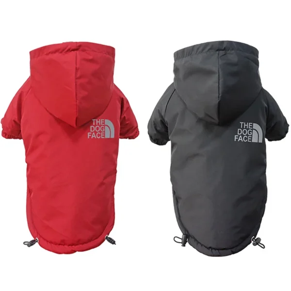 This waterproof reflective pet coat provides your dog with warm fleece lining for winter comfort, with added visibility for safety during evening walks. Perfect for small to medium dogs like Chihuahuas and French Bulldogs.