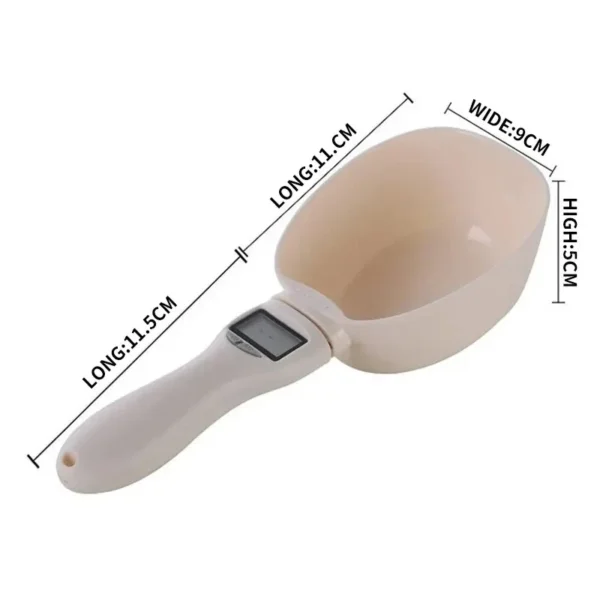 Pet Food Measuring Spoon Scale – Digital Kitchen Spoon for Accurate Pet Feeding - Image 2