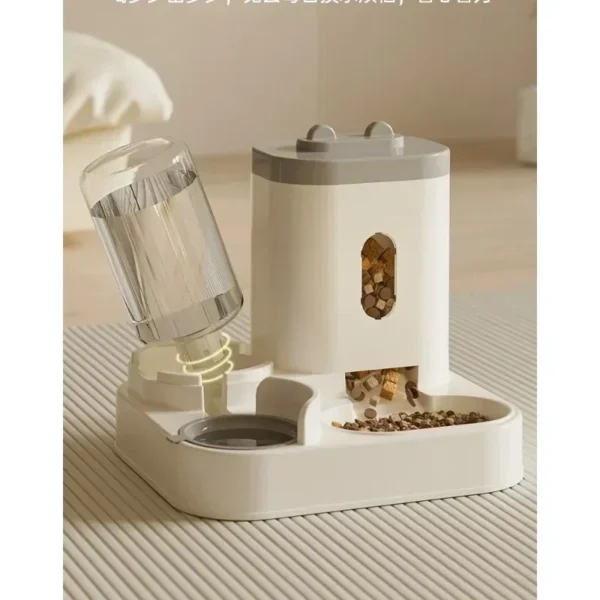 Automatic Pet Feeder & Water Fountain – Large Capacity Raised Bowl for Cats & Dogs - Image 6