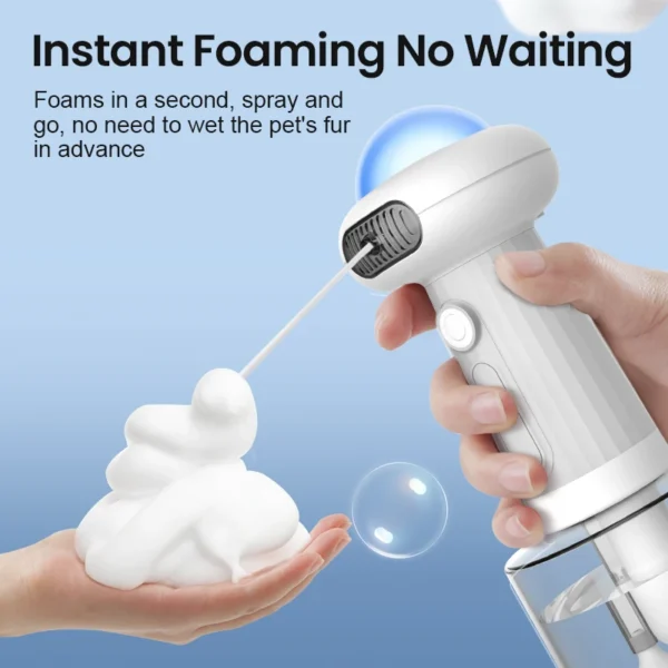 Pet Automatic Soap Dispenser – USB Rechargeable Foam Maker for Pets - Image 4