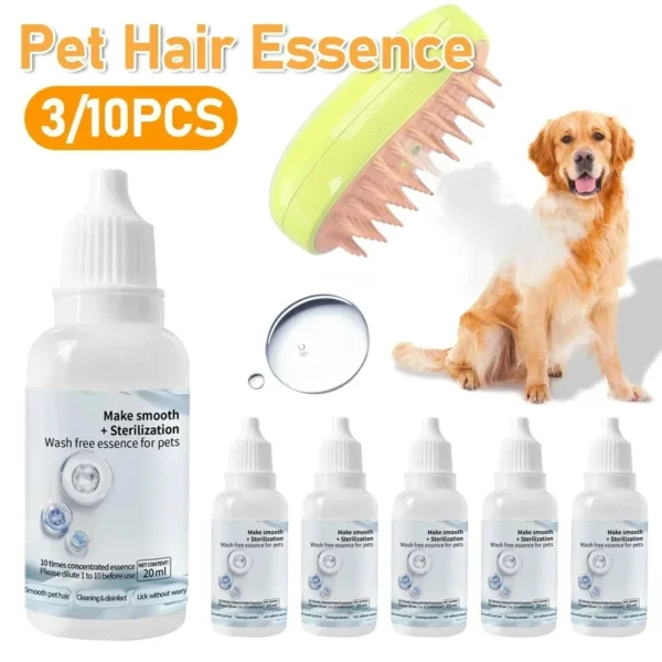 Dog & Cat Steamy Brush – 3-in-1 Electric Grooming Tool for Massage, Shedding & Care - Image 6