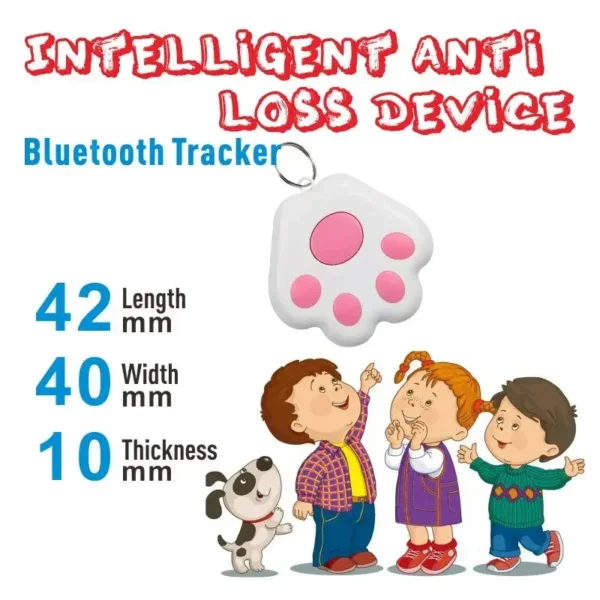 Dog Claw Mini GPS Tracker – Bluetooth Anti-Lost Device for Pets, Kids & Valuables - Image 2