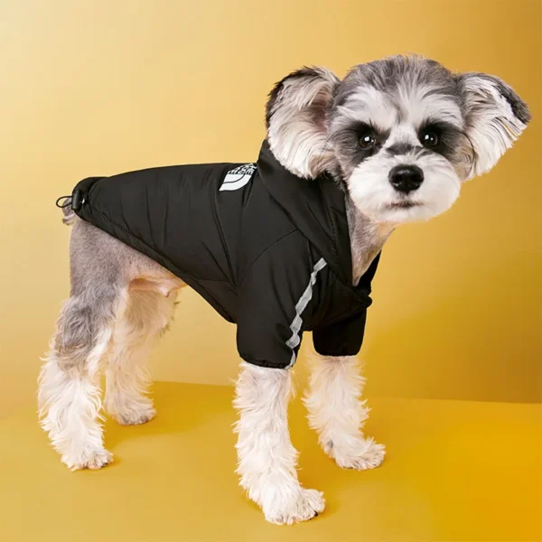 Waterproof Reflective Pet Coat – Winter Warm Fleece Dog Jacket for Small & Medium Dogs - Image 5