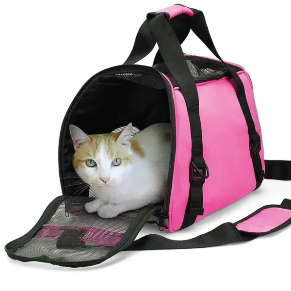 Soft-Sided Pet Travel Carrier – Comfortable & Portable Carrier for Cats, Dogs, and Puppies - Image 2