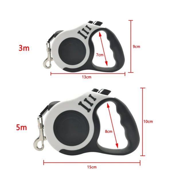 Durable Retractable Dog Leash – 3m & 5m Automatic Strong Nylon Lead for Small to Large Dogs - Image 5