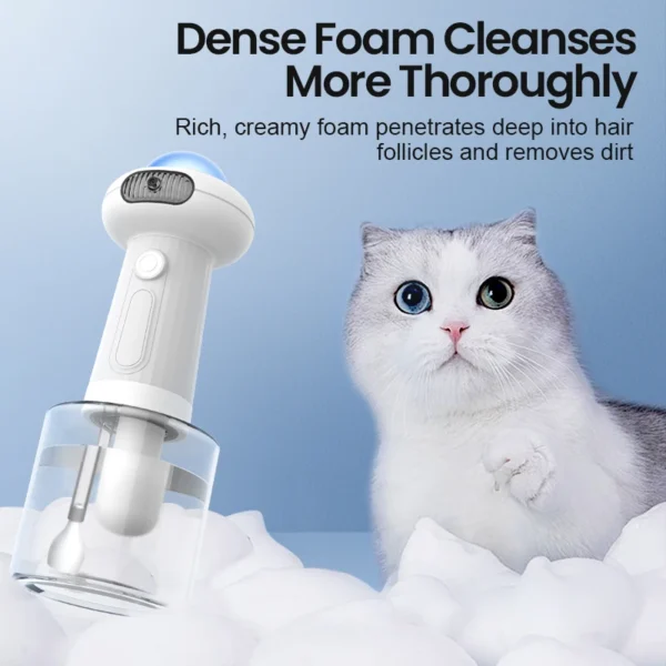 Pet Automatic Soap Dispenser – USB Rechargeable Foam Maker for Pets - Image 6